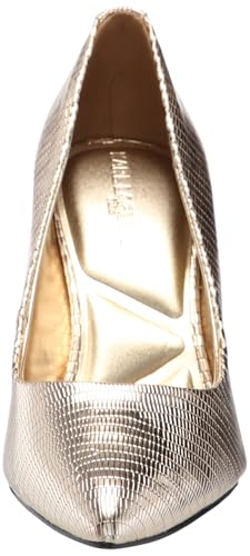 Image of Karl Lagerfeld Women's Royale Snake Textured Dress Pump
