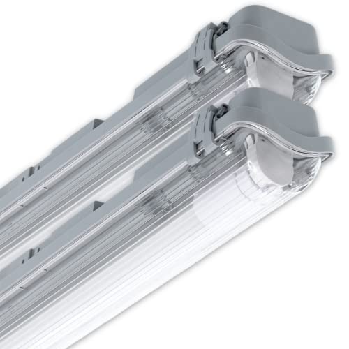 CLAR - Pantalla Estanca LED 18W, Pantallas Estancas Tubos LED, Pantalla LED, Luminaria LED 120cm,...