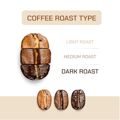 VIXI Coffee Bean Blend, 12 Ounce, Dark Roast, Whole Beans miniatura 5