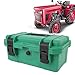 Traktor-Werkzeugkasten, PP-Kunststoff-Werkzeug-Aufbewahrungsbox, Tragbarer Werkzeugkasten mit Herausnehmbarer Ablage, Universal-Werkzeugkasten für ATV, UTV, LKW, 14 X 7 X 6 Inch