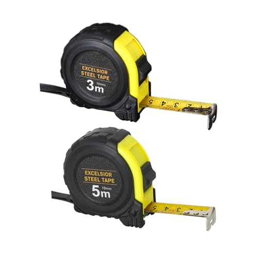 Kichvoe cinta métrica digital 5m doble escala pack 2 miniatura 1