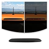 Linskip 3rd Brake Light Cover Compatible with Jeep Renegade 2015-2025+, Rear High Centre Brake Light Guard Trim, Exterior Accessories(Smoke Dark)