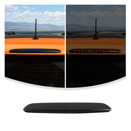 Linskip 3rd Brake Light Cover Compatible with Jeep Renegade 2015-2025+, Rear High Centre Brake Light Guard Trim, Exterior Accessories(Smoke Dark)