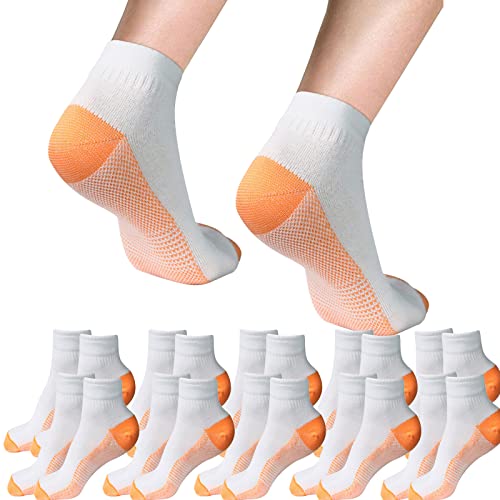 Image of Cooper Foot Compression Socks - Plantar Fasciitis Socks for Arch Ankle Support, Foot Pain Relief Circulation