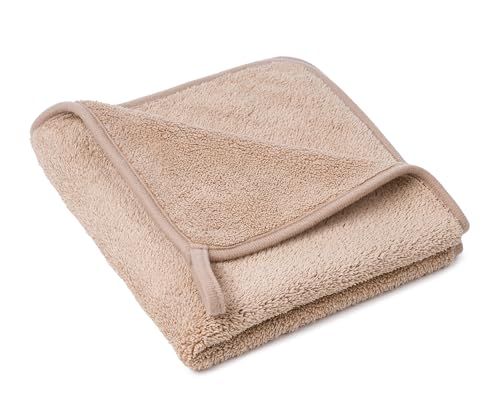 Gözze - Zaubertuch, Sehr saugstarkes Mikrofasertuch, 600 g/m², Reinigungstuch für Bad, Küche und Auto, 40 x 40 cm - Sand