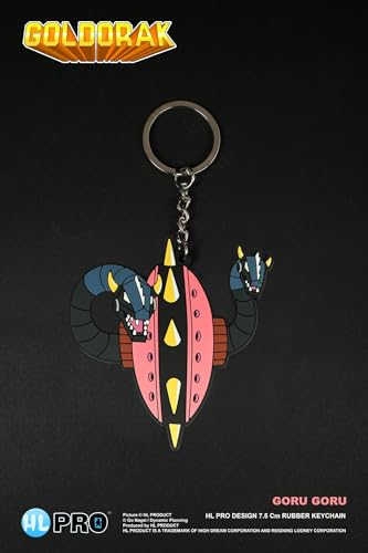 - Porta Cle Goldorak - Goru Goru Gomme- Venduto in sacchetto di plastica- Dimensione 8 cm