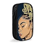 Der Reißverschluss bewegt sich reibungslos und kann Ihre Stifte, Malutensilien und andere Dinge des täglichen Bedarfs verstauen. Das Gummiband hält den Bleistift oder Kugelschreiber fest und verhindert das Herunterfallen.