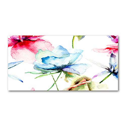 Splashback guard Tulup verre trempé 100x50cm haut de gamme motte multicolore