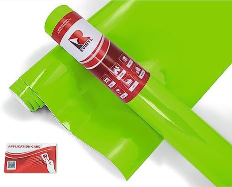 Miniatura 1 de Avery Dennison HP750 Green Pantone 375 C 734 - Rollo de lámina de vinilo gráfico de alto rendimiento para Cricut, Silhouette Cameo, manualidades y