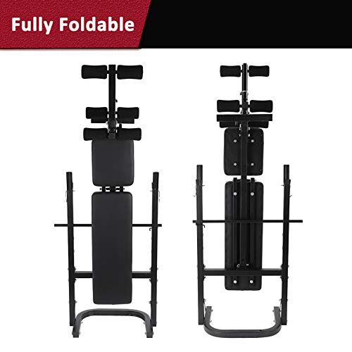 image for GOFULY Olympic Weight Bench for Full-Body Workout, WT-857 Pro, Foldabl