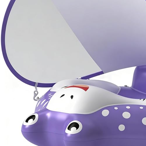 Flotteur aquatique enfants avec auvent pour apprendre à nager sans risque