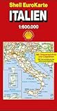 shell autokarten deutschland  Italien 1 : 750 000 (Die Große Shell Autokarte)