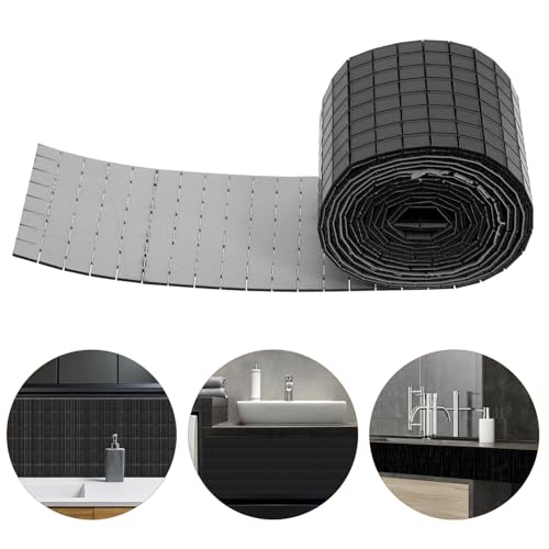 Pegatinas autoadhesivas de azulejos con espejo cocina en 12 rollos 7