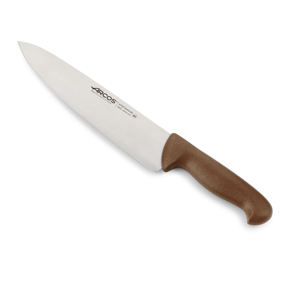Arcos Kochmesser Professionell Nitrum 250 Mm – Edelstahlklinge, Weißer Polypropylen-Griff