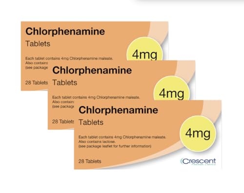 Allergy Relief Tablets for Hayfever, Pet, Dust, and Skin Allergies - (3 X 28 Tablets)