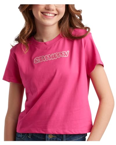T-shirt décontracté à manches courtes pour fille idéal pour l'école et les sorties mode d'été