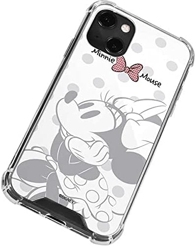 Skinit Clear Phone Case Compatible with iPhone 13 Mini - Officially Licensed Disney Minnie Mouse Daydream Design