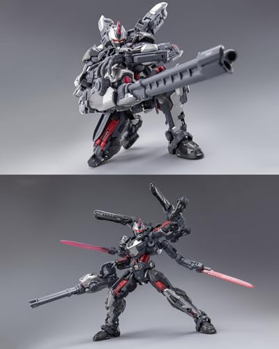 Image of Pipigirl Genuine License Plastic Model Action Figures Kits, Flame Soul Emperor of Flame, 8.66in Mecha Model, 1:100 Collectible Easy to Assemble Action Figures