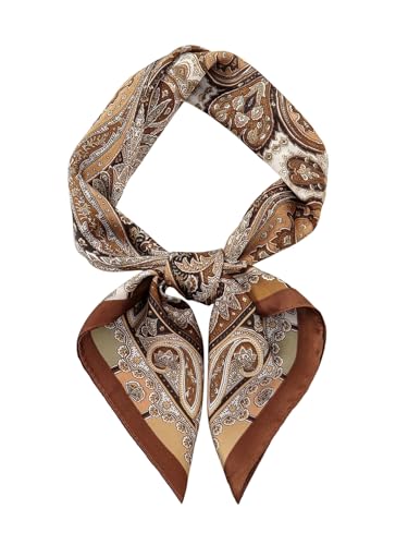 Women's Retro Paisley Scarves Headscarf Large Square Hairscarf Fashion Head Neck Accessories