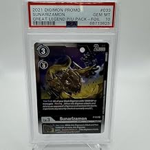 Digimon 2021 Holo Promo Sunarizamon P-033, Great Legend PSA 10