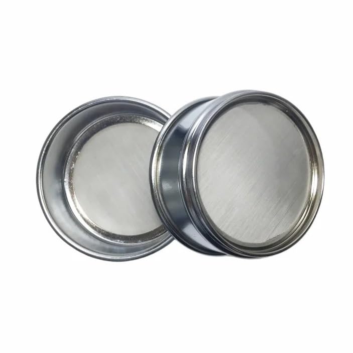 100 mm 304 Edelstahl Sieve200 Mesh Labor Probenahmewerkzeug, langlebige Inspektionsausrüstung für präzise Filtration und Analyse, ideal für Tories und Forschung