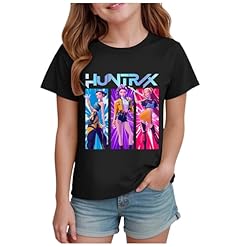 Elevate Kids' Style with the K-Pop D-Demon Hunters Vintage Oversized T-Shirt - Buy Your Trendy Graphic Tee Today! – generic