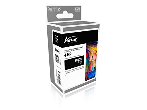 Preisvergleich Produktbild Astar AS16007 Schwarz nachgefüllt Tintenpatronen Pack of 1