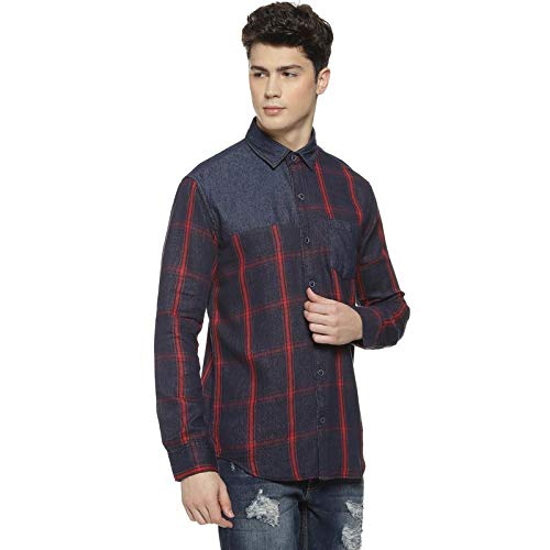Image of CAHOOT Checkered Men's Full Sleeve Casual Shirt