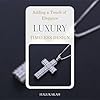 Halukakah Moissanite Cross Pendant Necklace for Boys Teens,2.0ct Total Lab-Grown Diamonds,Platinum White Gold Plated 925 Sterling Silver,Luxury Religious Jewelry,for Son,Grandson,Nephew,5-16 Years Old #4