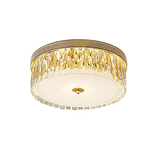 Chandelier moderne LED or 60cm, luminaire de plafond pour chambre Parentale