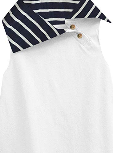 Image of A.T.U.N. (ALL THINGS UBER NICE) Solid A-Line Mini Dress | Sleeveless Casual Dress for Girls