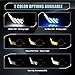 VANKUB 2PCS Front Fog Lights & Daytime Running Lights for 2014-2024 Toyota 4Runner Car Accessories, Upgrade Switchback Amber Turn Signal Light, Customize Blue or White Light as Daytime Running Light
