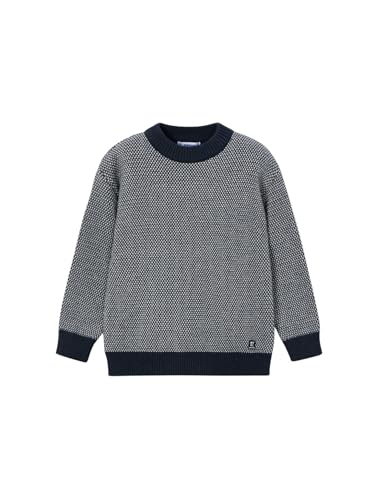 Mayoral Textured Sweater for Boys Navy
