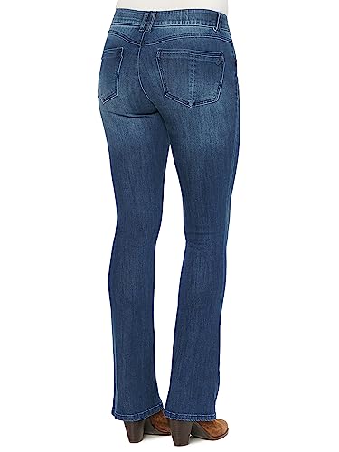 Blue Denim "Ab"solution® Itty Bitty Bootcut Jeans2