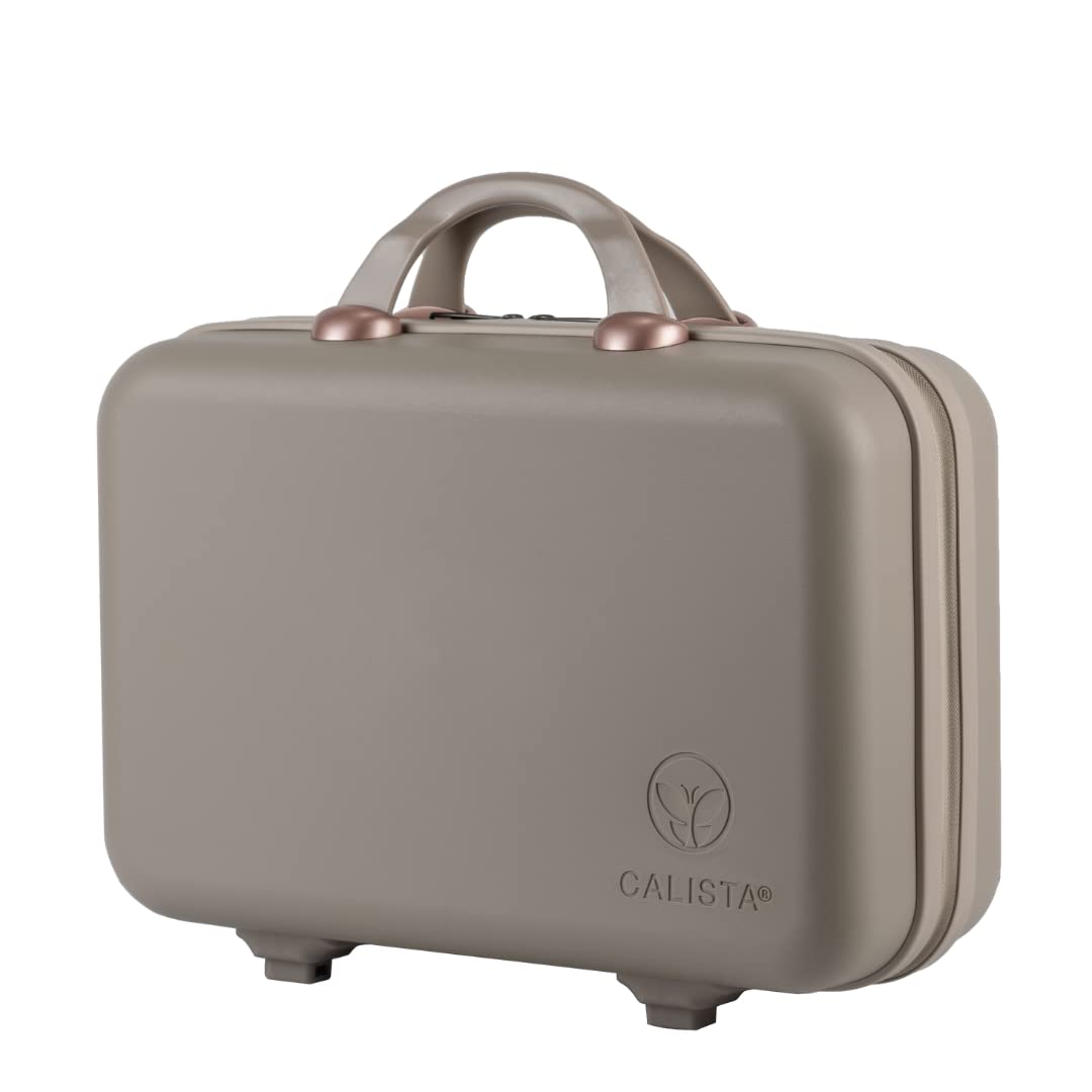 Calista Beauty Case Hair & Beauty Organizer, Pop-Up Vanity & Styling Station, Storage & Travel Case, Heat-Resistant Hair Tool Storage (Dove Grey)
