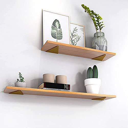Z Metnal Gold Shelf Brackets, 6.5 X 5" Inch Heavy Duty Metal Triangle Shelving Bracket For Diy Floating Shelves, Home Decor Shelf Support, Wall Mounted, Gold, 4 Pcs #TOP5