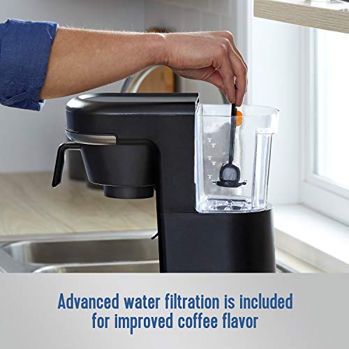 Mr. Coffee Cafetera, máquina de café programable para café de una sola porción o jarra de café, 10 tazas, negro - Imagen 8