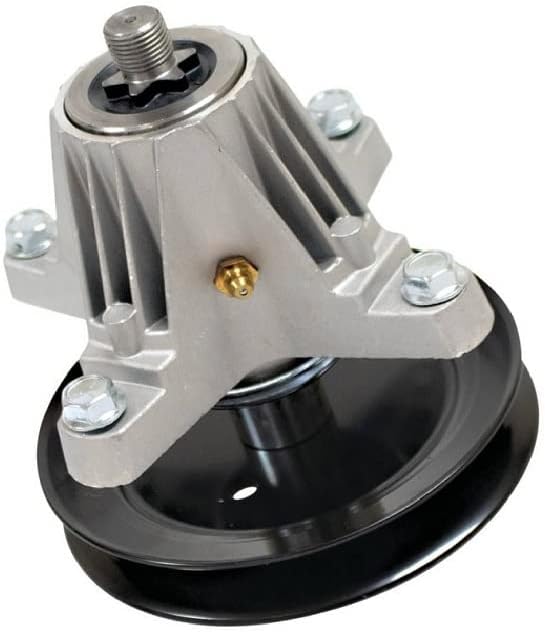 LAWN & GARDEN AMC Husillo mejorado, agujeros de montaje roscados para una instalación más fácil, compatible con MTD Cub Cadet 618-06979, 918-06979