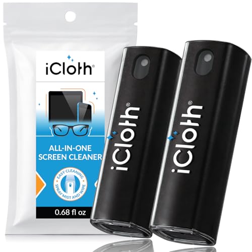 iCloth 2-in-1 XN[N[i[Xv[&}CNt@Co[NX m[gp\R ^ubg gѓdb Ԃ̉ ^b`XN[p ؂Ȃ h~ 20ml{g ʎgp