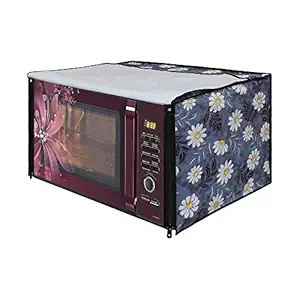 Lithara Printed Waterproof Microwave Oven Cover for Godrej GMX-20CA5-MLZ 20L | Sams10 (Multicolor)