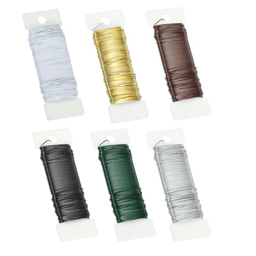 Alambre para diademas PATIKIL de calibre 20 ideal para diseñar coronas florales y manualidades