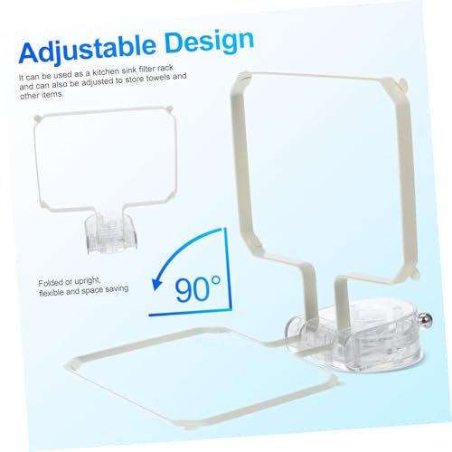 Colador para fregadero de cocina PRETYZOOM transparente miniatura 3