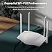 Tenda Wi-Fi 6 Router AX1800 Smart WiFi Router (RX3) -Dual Band Gigabit Wireless Internet Router，with MU-MIMO+OFDMA, 1.8GHz Quad-Core CPU, Up to 1200 Square Feet Coverage(4 Rooms) & 64 Devices