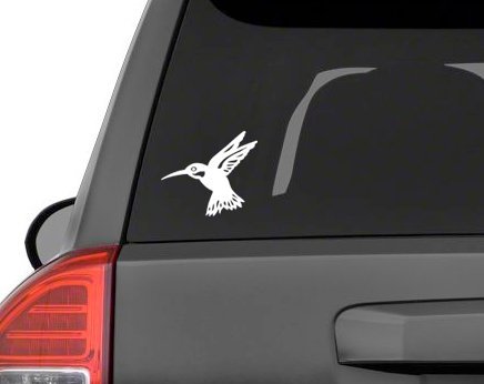 Hummingbird Vinyl Decal Sticker- Die Cut Decal Bumper Sticker for Windows, Cars, Trucks, Laptops, Etc.
