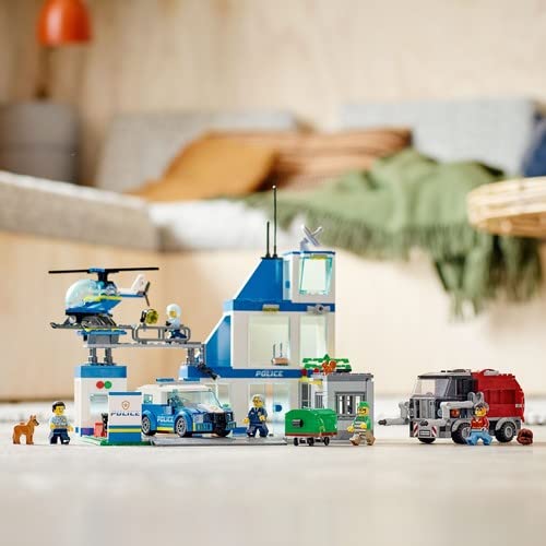 LEGO City Police Station 60316 Building Kit for Kids Aged 6 and up