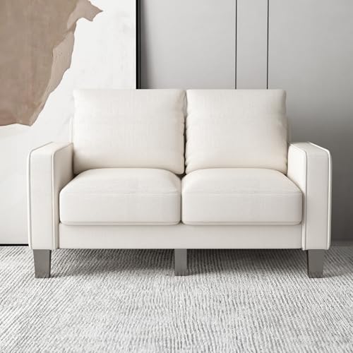 Photo 1 of ***Parts Only***Small Modern Loveseat Couch Sofa-Fabric Upholstered 2 Seat Sofa
