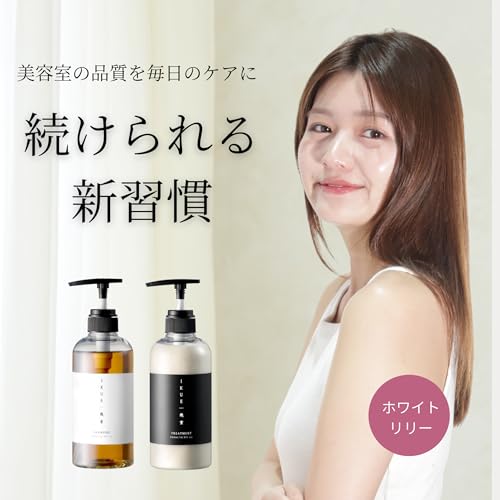 IKUE 幾重 幾重 シャンプー&トリートメント ホワイトリリーの香り 500mlセット の商品画像 1