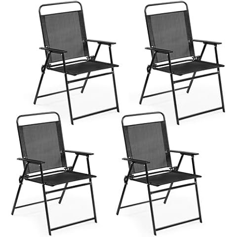 Yaheetech Set of 4 Folding Garden Chairs Cover