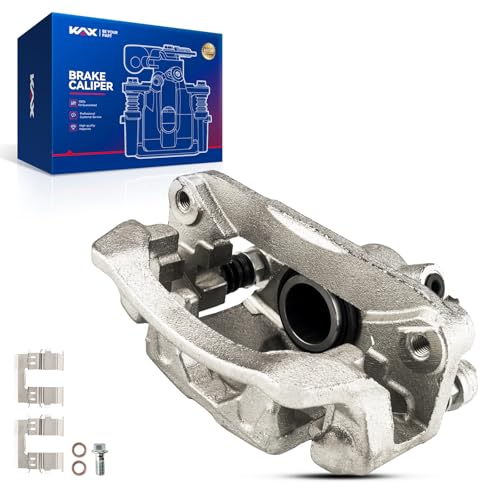 Image of KAX Rear Left Brake Caliper for 2009-2013 Forester | 2008-2014 Impreza, 2015-2021 WRX