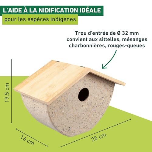 Nichoir mésanges Windhager pour protéger les petits oiseaux des prédateurs - 4
